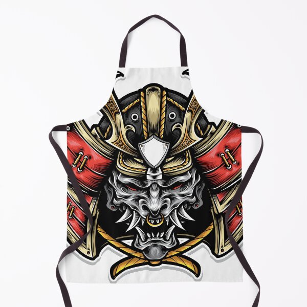 Item preview, Demon Samurai With Helmet Mask Art designed and sold by JTS STORE.