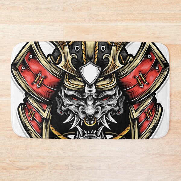 Item preview, Demon Samurai With Helmet Mask Art designed and sold by JTS STORE.