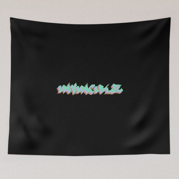 Item preview, Invincible Graffiti Text Multicolor 3 designed and sold by everything4eva.