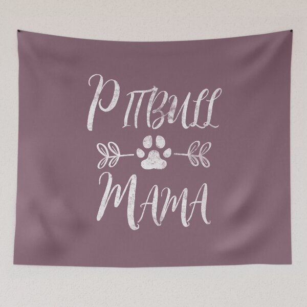 Item preview, Pitbull Mama Shirt Pitbull Lover Gift Pitbull Funny Dog Mom designed and sold by KuznecovaDesign.