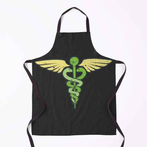Item preview, Caduceus, Green Distressed Staff Of Hermes designed and sold by Chubuter.