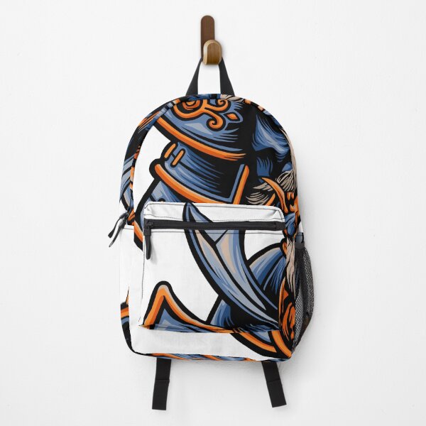 Item preview, Elder Samurai With Blue Armor designed and sold by JTS STORE.
