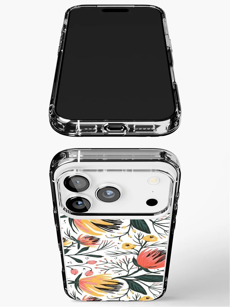 Thumbnail 3 of 5, iPhone Case, Spring Magic Flowers Pattern designed and sold by Floral-Patterns.