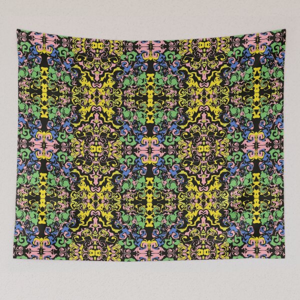 Item preview, Groovy Tile (Black) designed and sold by DukaDevi.