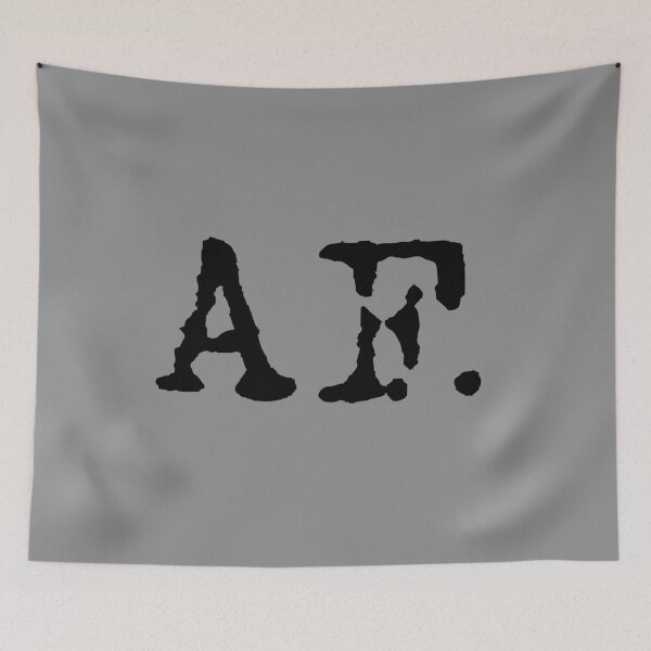Item preview, "AF" (As F*ck) designed and sold by CoralReefZA.