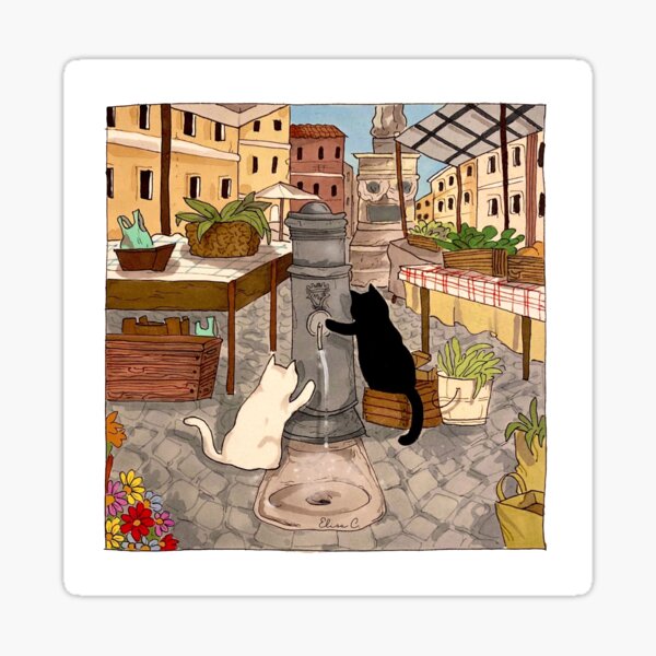 Item preview, Journal of a Cat in Rome - How the Nasone works designed and sold by Stanis the Cat.