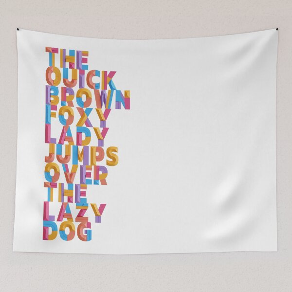 Item preview, The quick brown Fox - Decorative Geometry designed and sold by Art-Frankenberg.