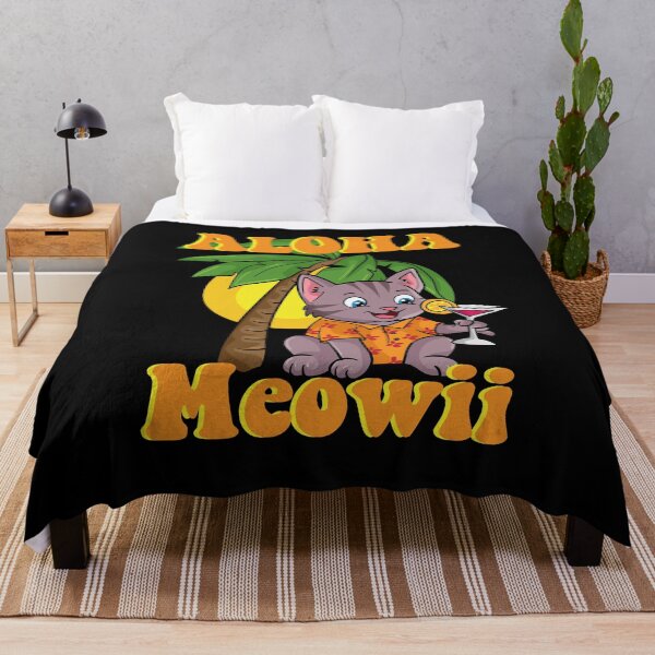 Item preview, Hawaii cat retro designed and sold by ElBeDesigns.