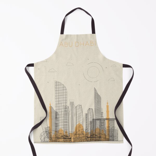 Item preview, Abstract City Posters: Abu Dhabi, UAE designed and sold by A Deniz Akerman.