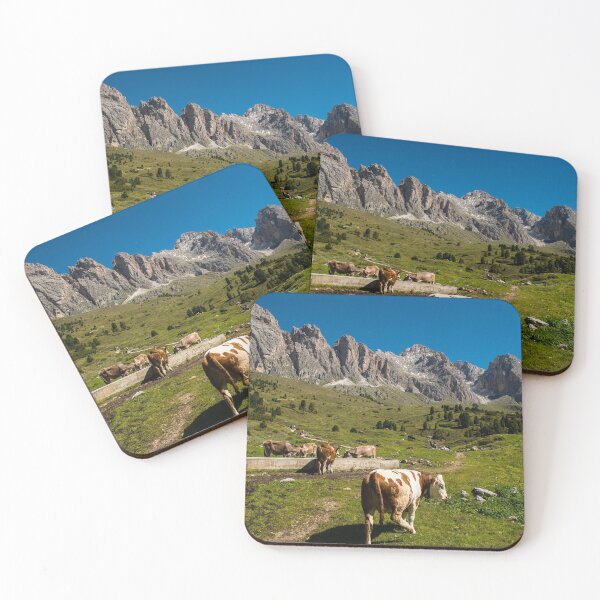Item preview, Cows, Gardena Valley Dolomites italy designed and sold by Nicomaja.