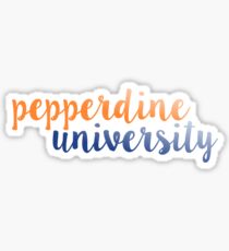 Pepperdine University Sticker