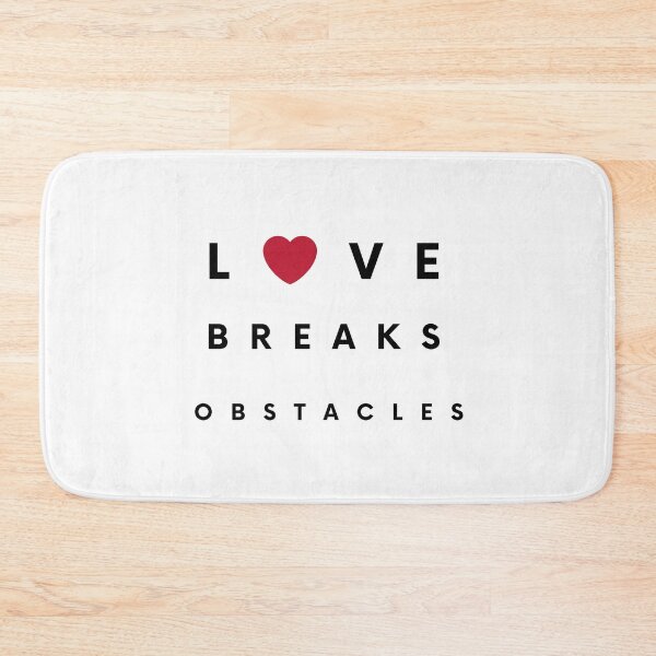 Item preview, Love breaks Obstacles designed and sold by Freeshstyle.