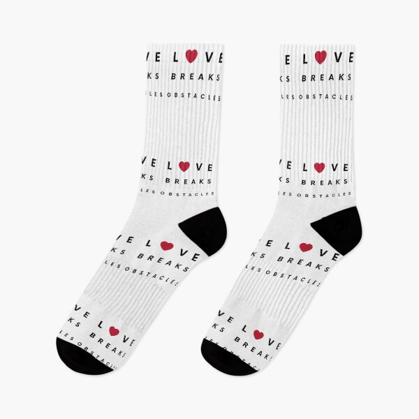 Item preview, Love breaks Obstacles designed and sold by Freeshstyle.