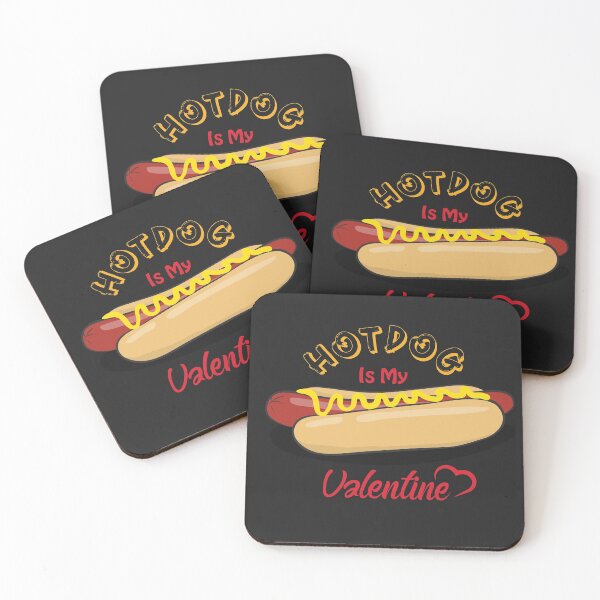 Item preview, Hotdog Is My Valentine designed and sold by AmethystMurad.