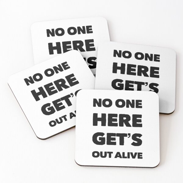 Item preview, No One Here Get's Out Alive, Jim Morrison designed and sold by shantishirts.
