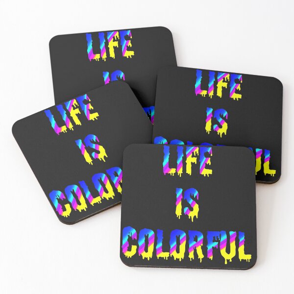Item preview, Life is colorful, artist, gradient designed and sold by Kirei-Lily.