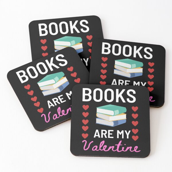 Item preview, Books Are My Valentine designed and sold by KaliminaDesigns.