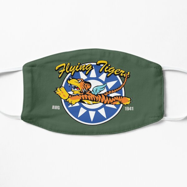 WW2 Flying Tigers AVG Flat Mask