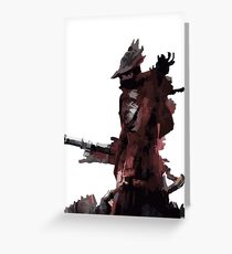 Tarjeta de felicitación Bloodborne