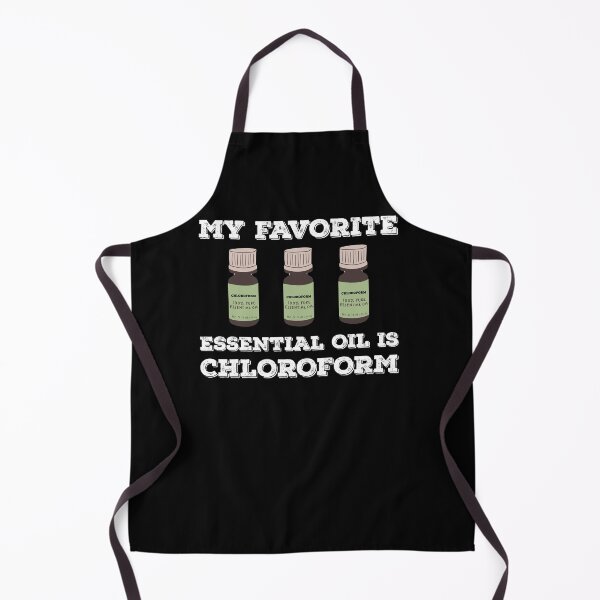 Item preview, My Favorite Essential Oil Is Chloroform Quote Design designed and sold by AritraSur.