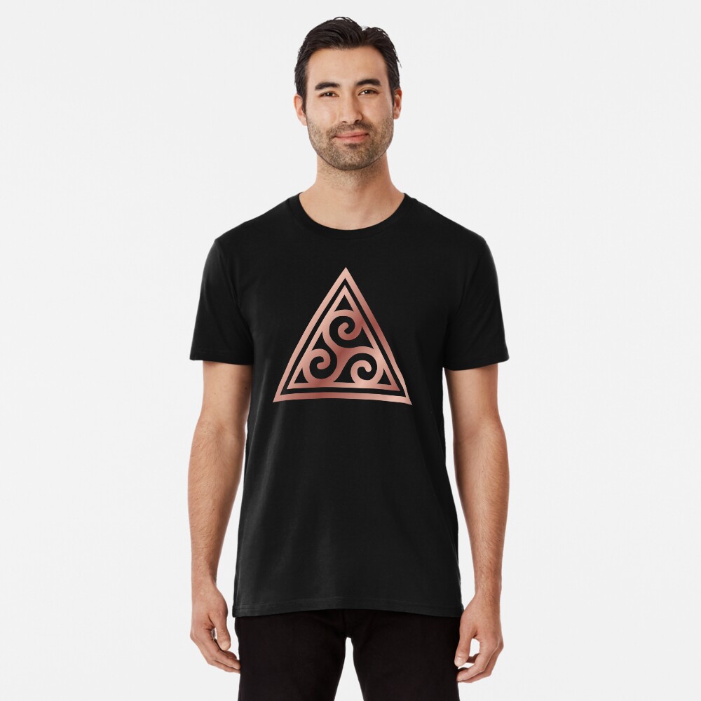 Triskelle Spiral Triple Goddess Premium T-Shirt