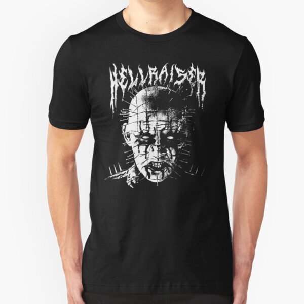 Black Metal Pinhead Slim Fit T-Shirt