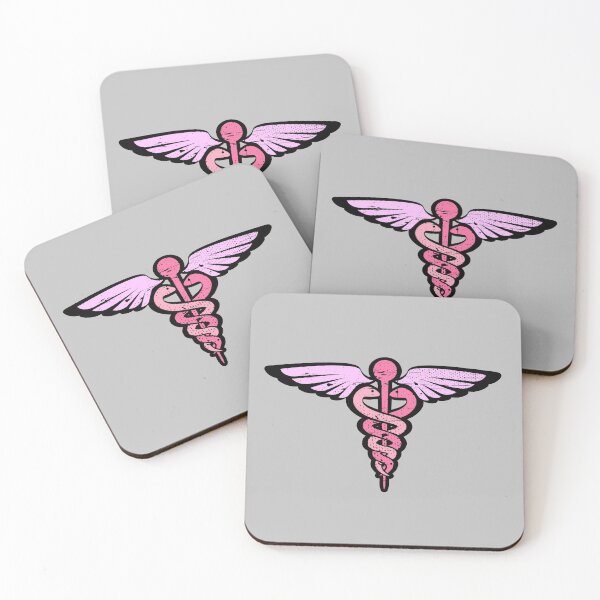 Item preview, Pink Caduceus, Butterfly Staff Of Hermes designed and sold by Chubuter.