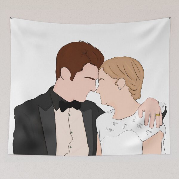 Item preview, Ben and Leslie Parks and Rec Wedding Graphic designed and sold by E.K Spencer.
