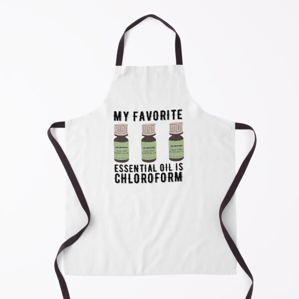 Item preview, My Favorite Essential Oil Is Chloroform Quote Design designed and sold by AritraSur.