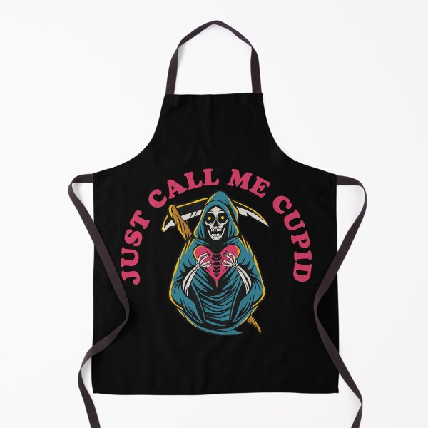 Item preview, Just Call Me Cupid - Grim Reper Ripping Heart - Pink designed and sold by NoMatterLab.