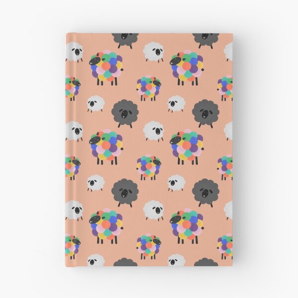 Item preview, Rainbow Sheep - Pink designed and sold by Jennie Mahoney.