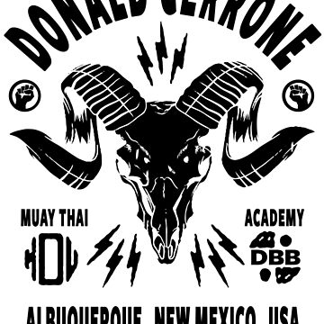 Donald Cerrone Muay Thai Academy Essential T-Shirt for Sale by  FightZoneUltra