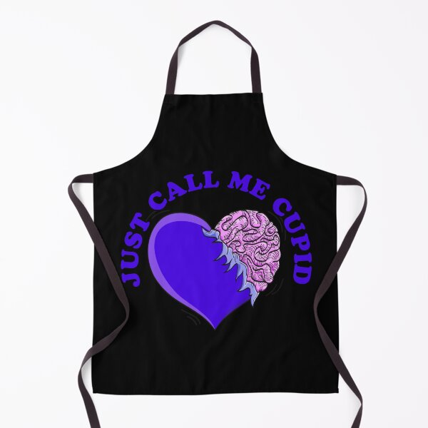 Item preview, Just Call Me Cupid - Love Heart Brains - Purple designed and sold by NoMatterLab.