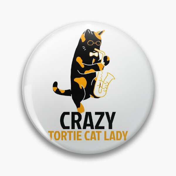 Item preview, Crazy Tortie Cat Lady designed and sold by TortieCatz.
