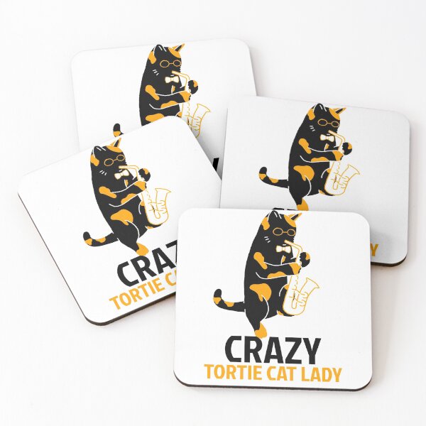 Item preview, Crazy Tortie Cat Lady designed and sold by TortieCatz.