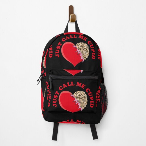 Item preview, Just Call Me Cupid - Love Heart Brains - Red designed and sold by NoMatterLab.