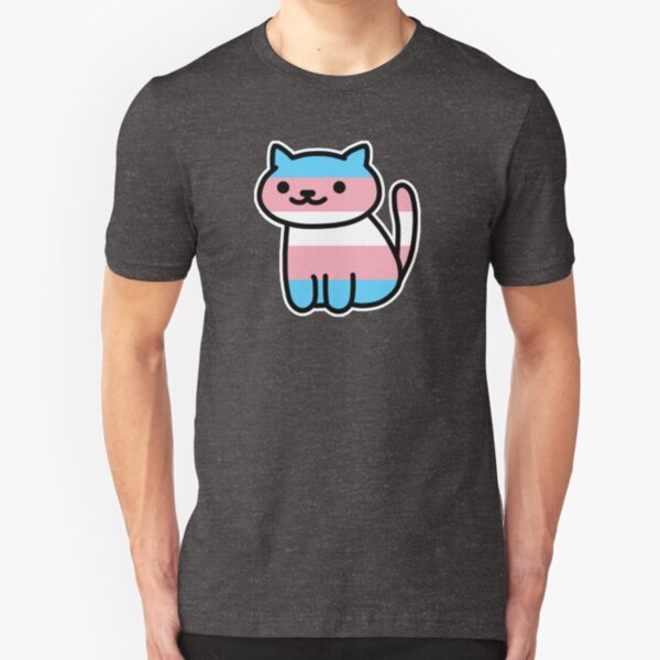 Neko Pride: Transgender Slim Fit T-Shirt