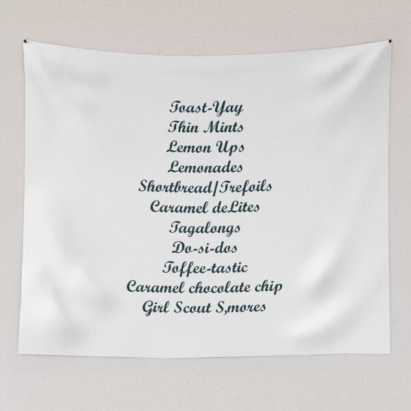 Item preview, Girl Scout Cookie Flavors,  Girl Scout Cookie, Girl Scout Cookies designed and sold by cathelkav.