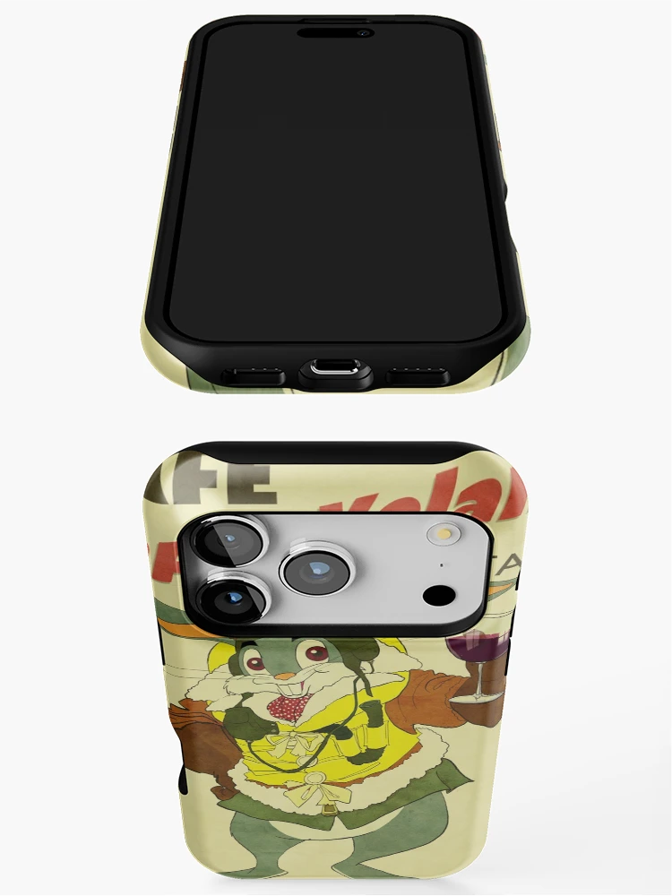 Thumbnail 3 of 4, iPhone Case, Flying Rabbit designed and sold by daviz.