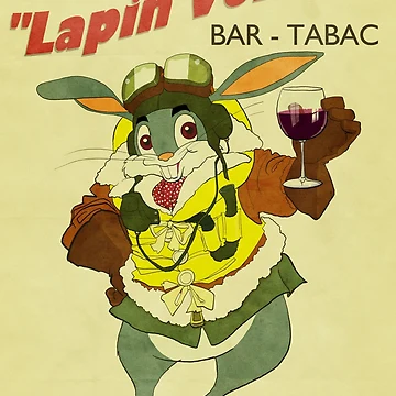 Artwork thumbnail, Flying Rabbit by daviz
