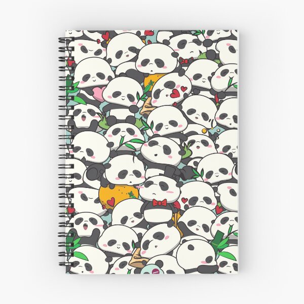 Item preview, Cute baby Pandas Pattern designed and sold by tridentfoundry.