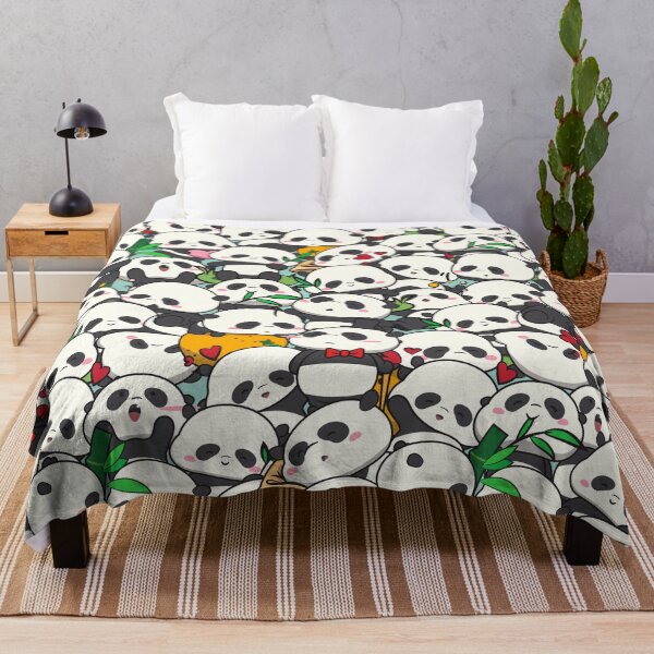 Item preview, Cute baby Pandas Pattern designed and sold by tridentfoundry.