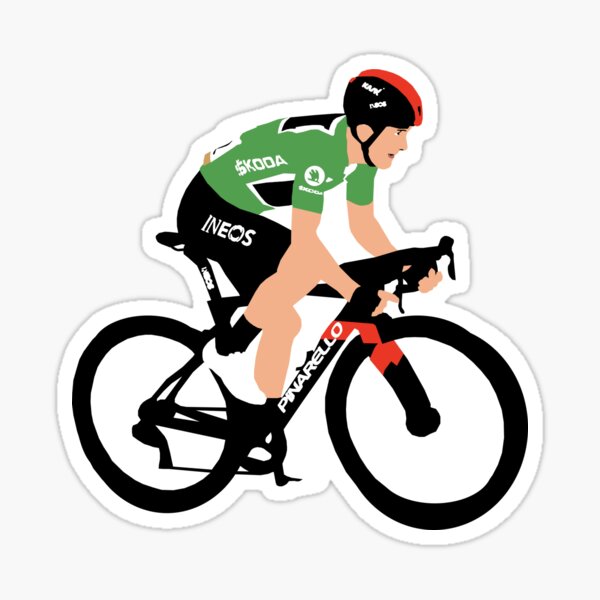 Tour de France style Jersey Car/Bike Vinyl Stickers Christmas Gifts For Cyclists 