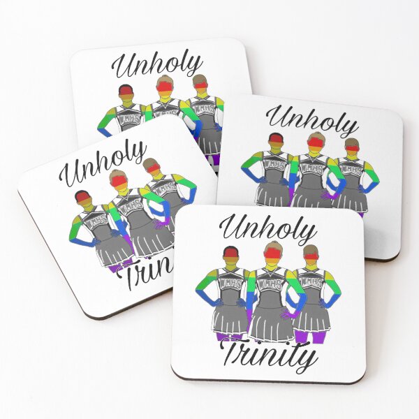 Item preview, Unholy trinity rainbow with text designed and sold by Fanartistic.