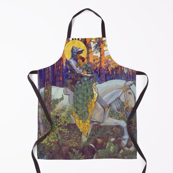 Item preview, The Legend of Saint George_The Rescue by Maximilian Liebenwein. 1903 designed and sold by likiska.