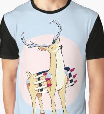 Battle Stag Graphic T-Shirt