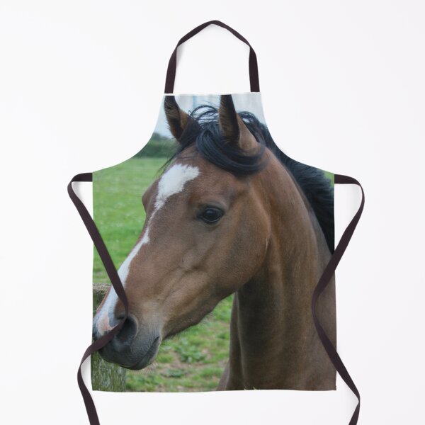 Item preview, Brown horse portrait designed and sold by Mike Colwill.