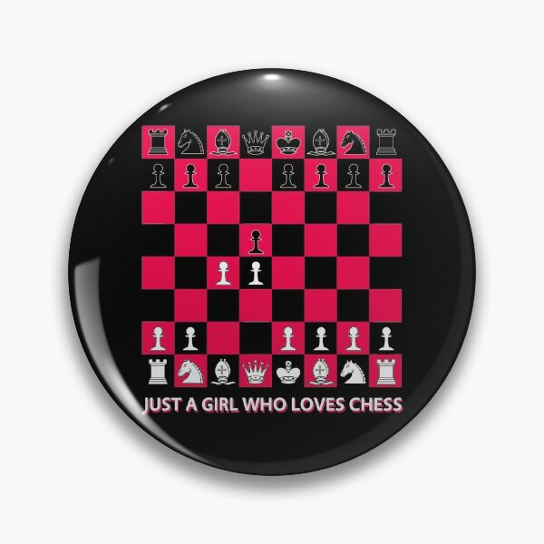 Item preview, Girl Who Loves Chess Cute Chess Player Queen's Gambit Move designed and sold by sillyquestions.