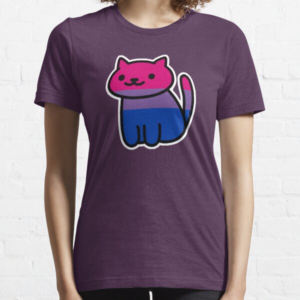Orgullo Neko: Bisexual Camiseta esencial