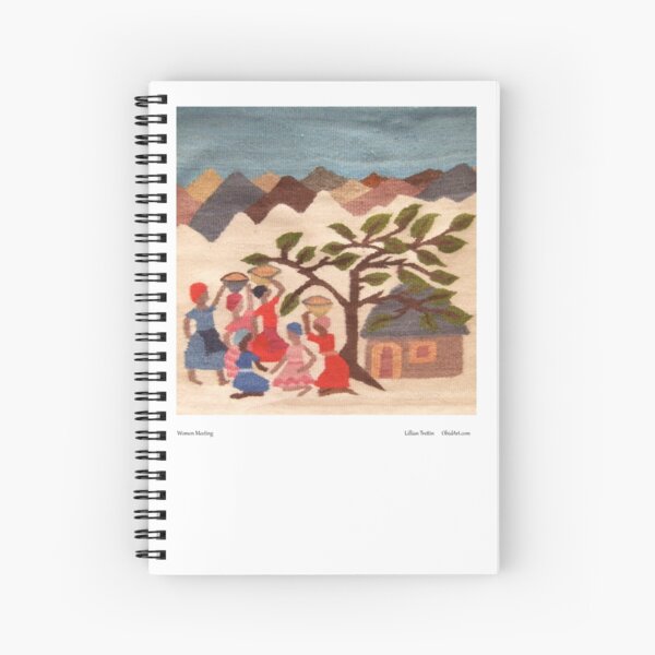 Women Meeting Spiral Notebook